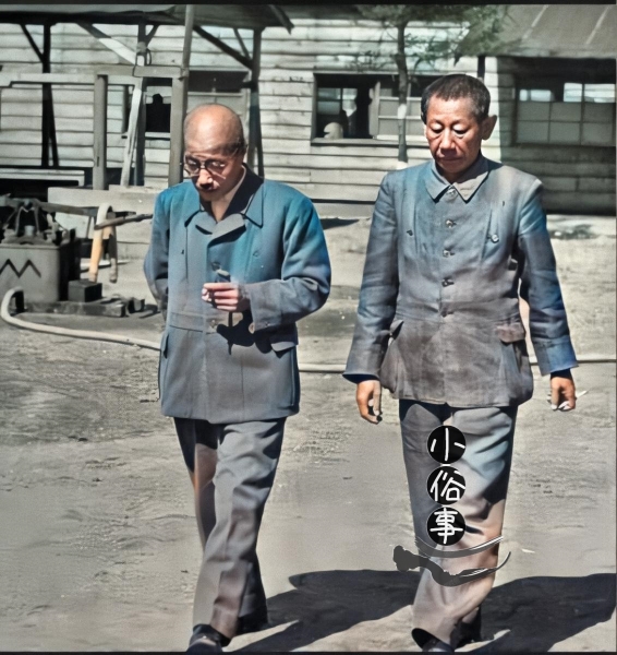 Old photo After World War II ended, Hideki Tojo, the Japanese war