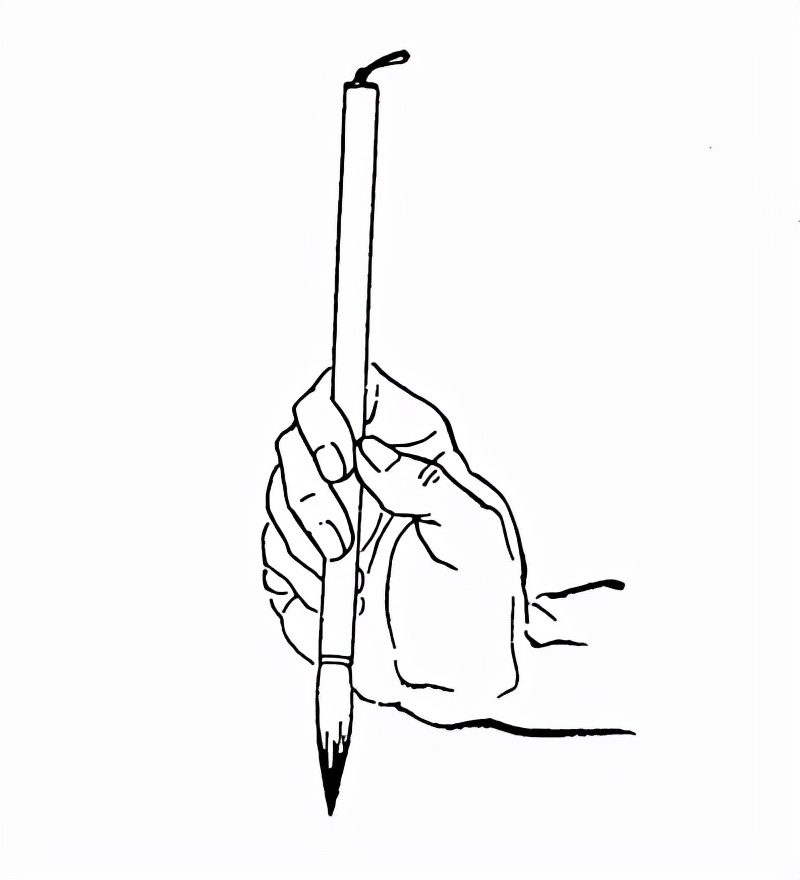 The posture and method of holding a pen - iNEWS