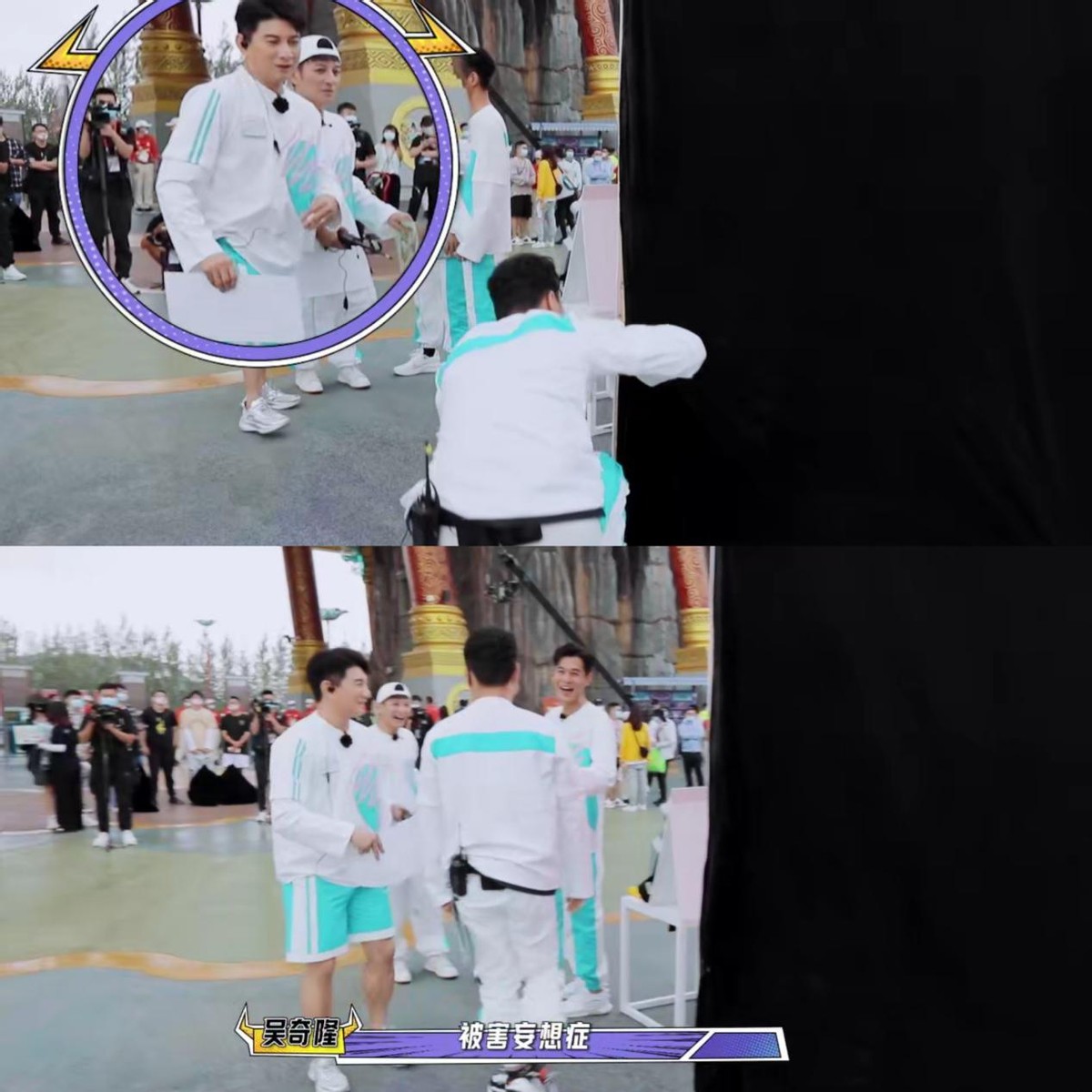 Wu Qilong and Wang Yaoqing have a good understanding, one look can get ...